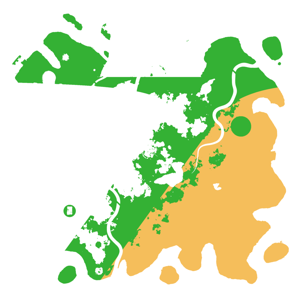 Biome Rust Map: Procedural Map, Size: 4000, Seed: 626314871