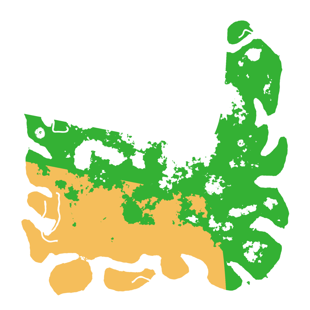 Biome Rust Map: Procedural Map, Size: 4500, Seed: 2920912