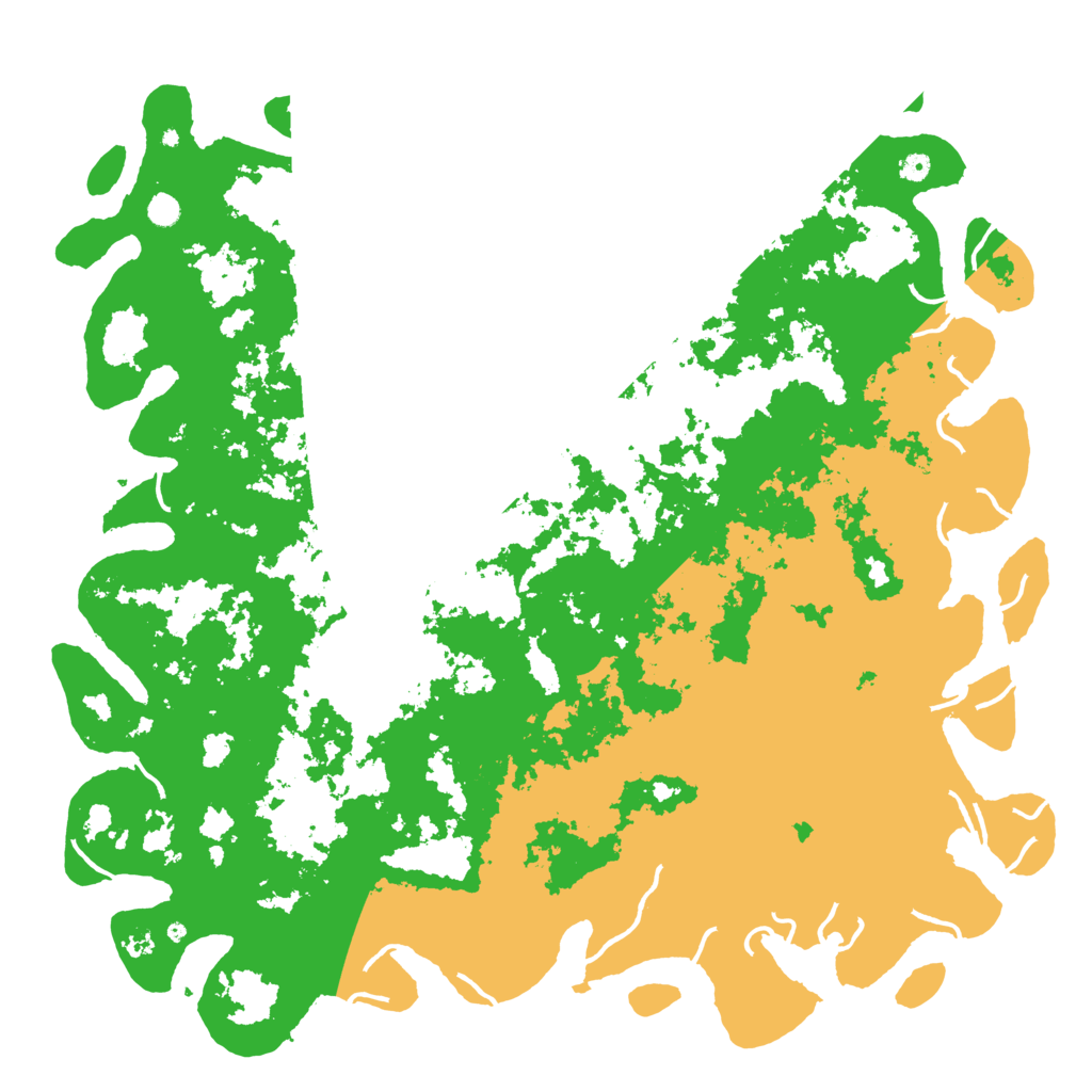 Biome Rust Map: Procedural Map, Size: 6000, Seed: 92765599