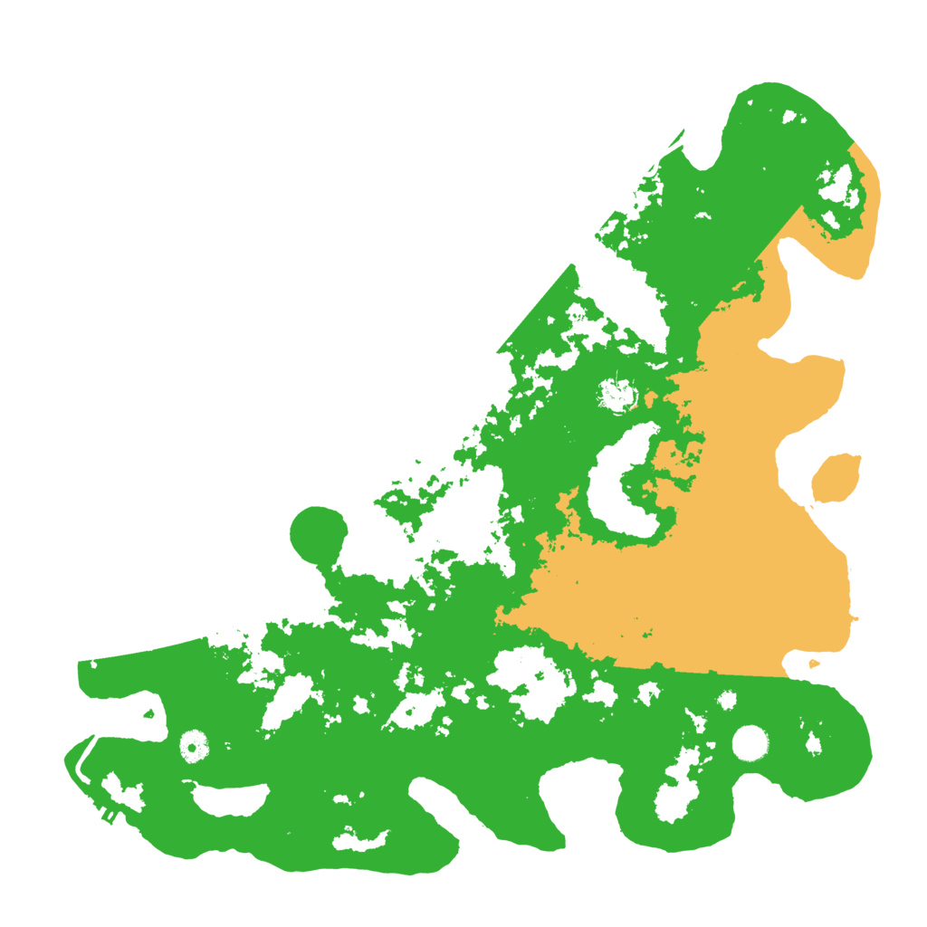 Biome Rust Map: Procedural Map, Size: 4500, Seed: 5967941