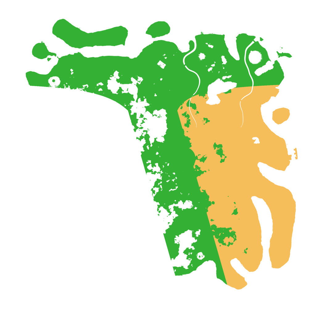 Biome Rust Map: Procedural Map, Size: 4250, Seed: 4331960
