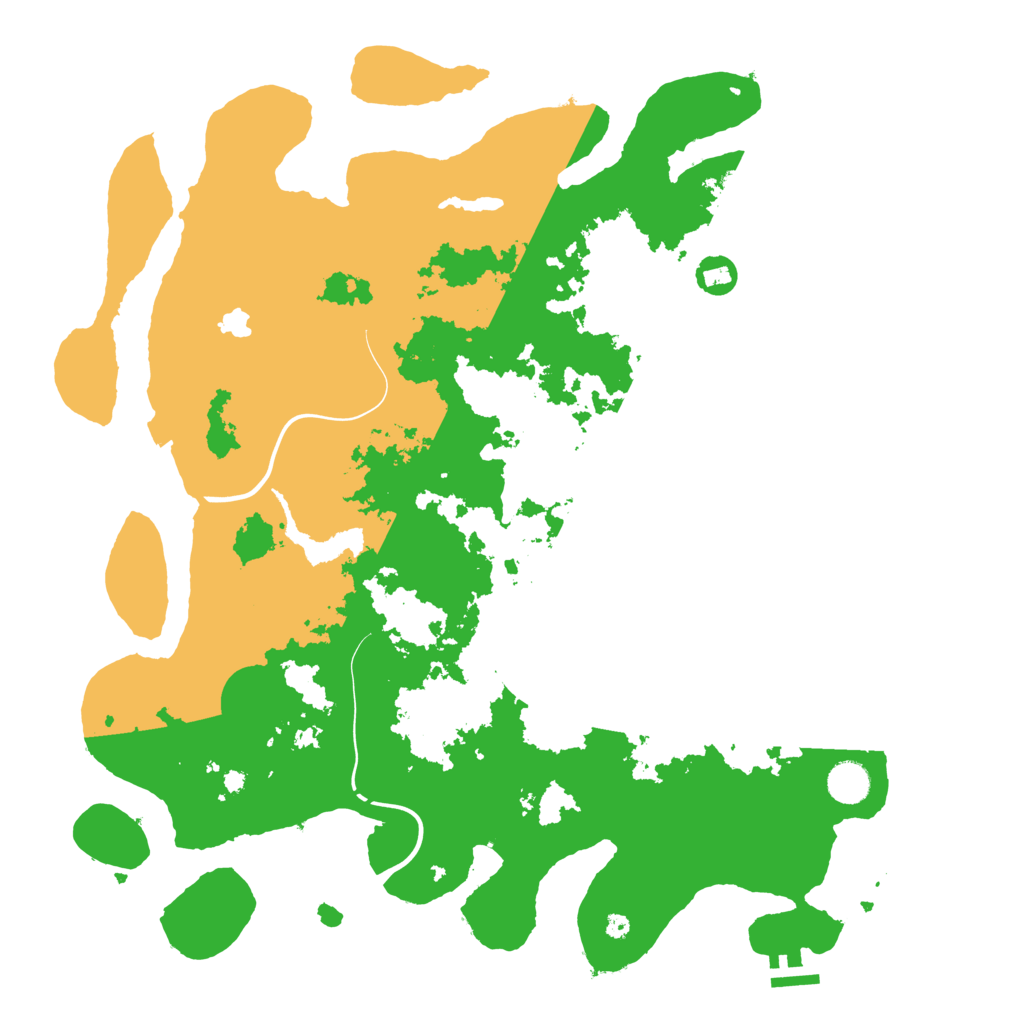 Biome Rust Map: Procedural Map, Size: 4250, Seed: 5370803