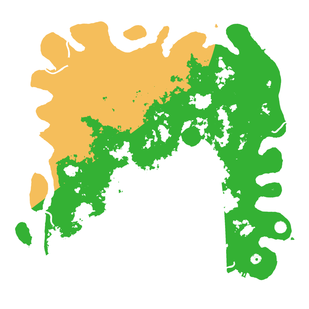 Biome Rust Map: Procedural Map, Size: 4500, Seed: 482376