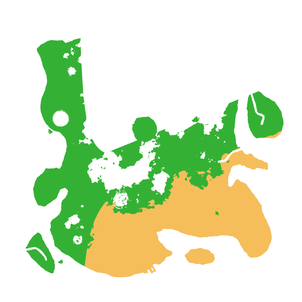 Biome Rust Map: Procedural Map, Size: 3345, Seed: 5