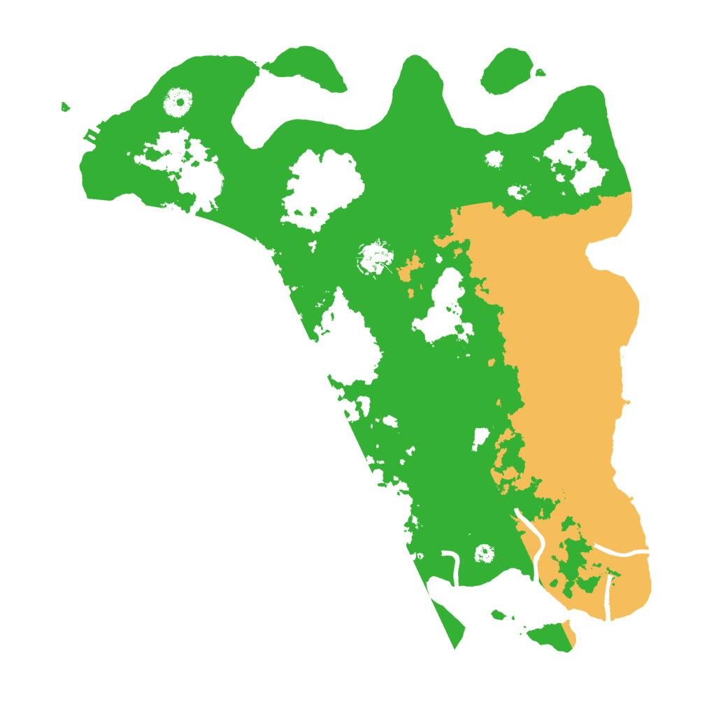 Biome Rust Map: Procedural Map, Size: 3750, Seed: 200598852