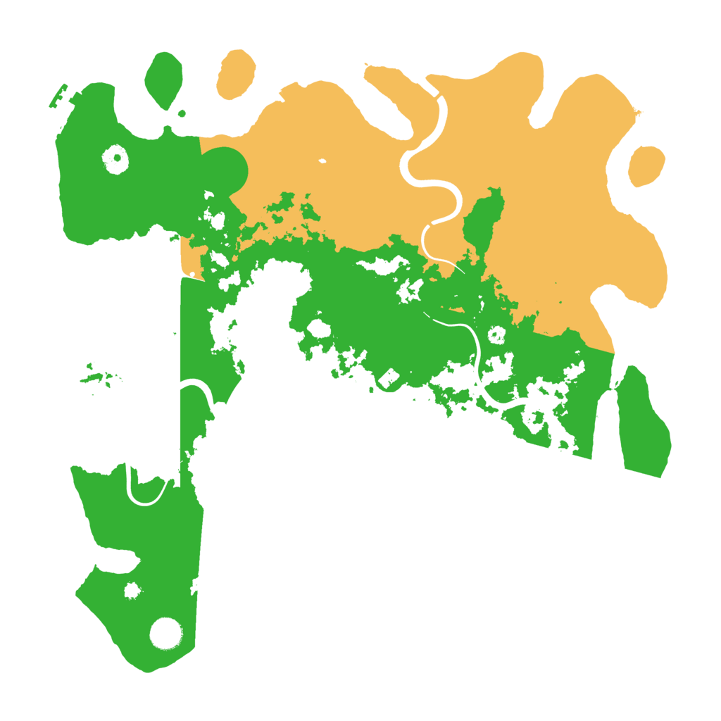 Biome Rust Map: Procedural Map, Size: 3950, Seed: 2017689348