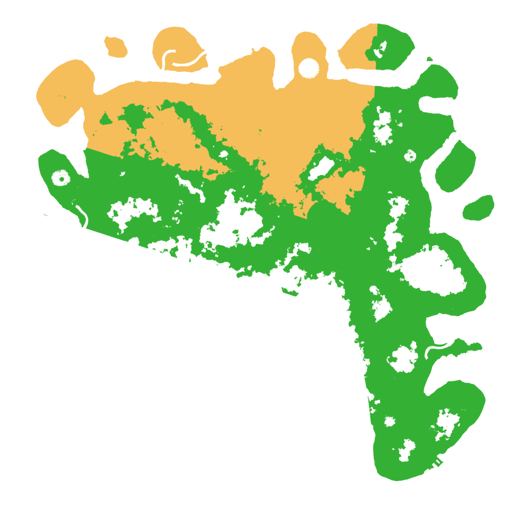 Biome Rust Map: Procedural Map, Size: 4500, Seed: 359806