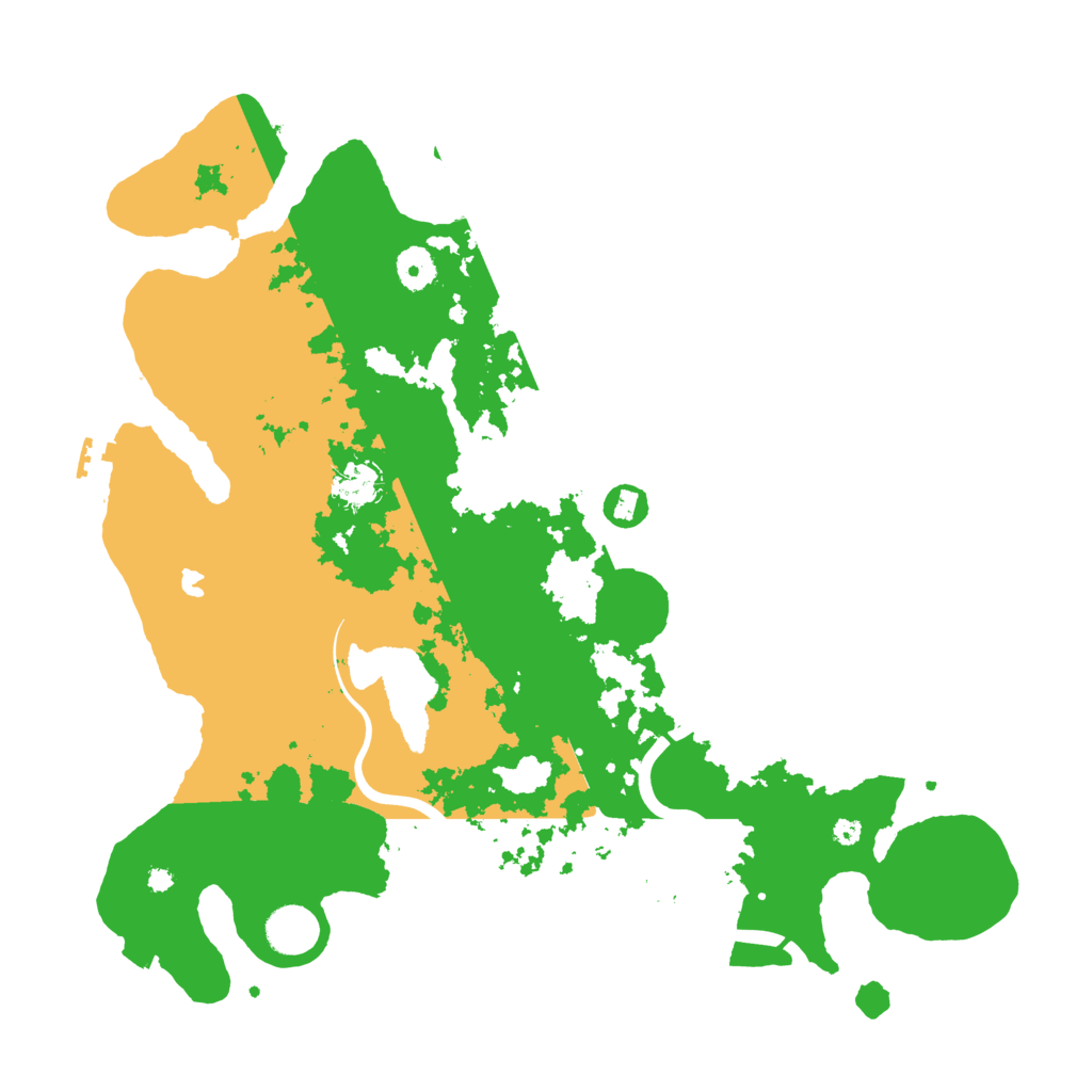 Biome Rust Map: Procedural Map, Size: 4000, Seed: 456888