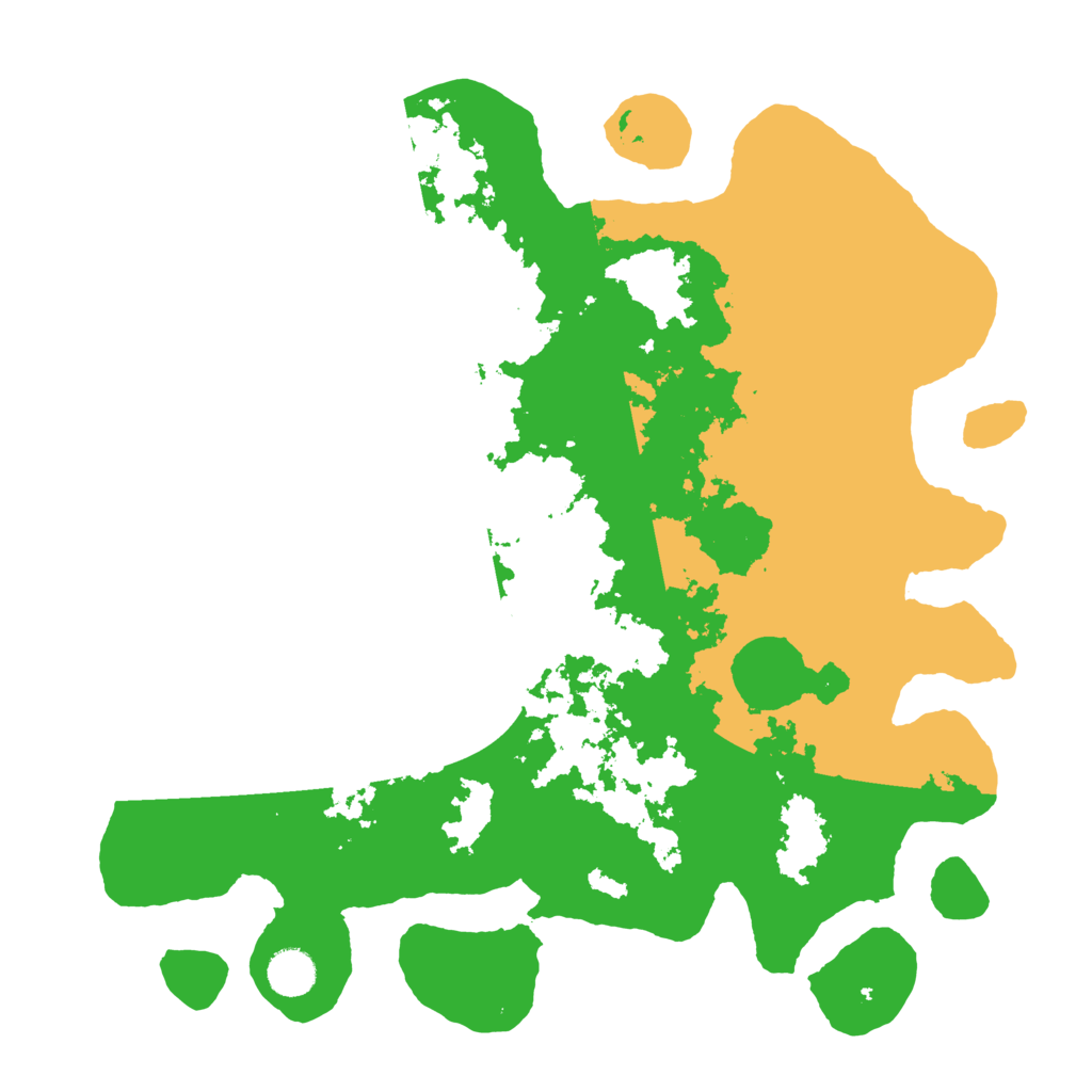 Biome Rust Map: Barren, Size: 4000, Seed: 409558