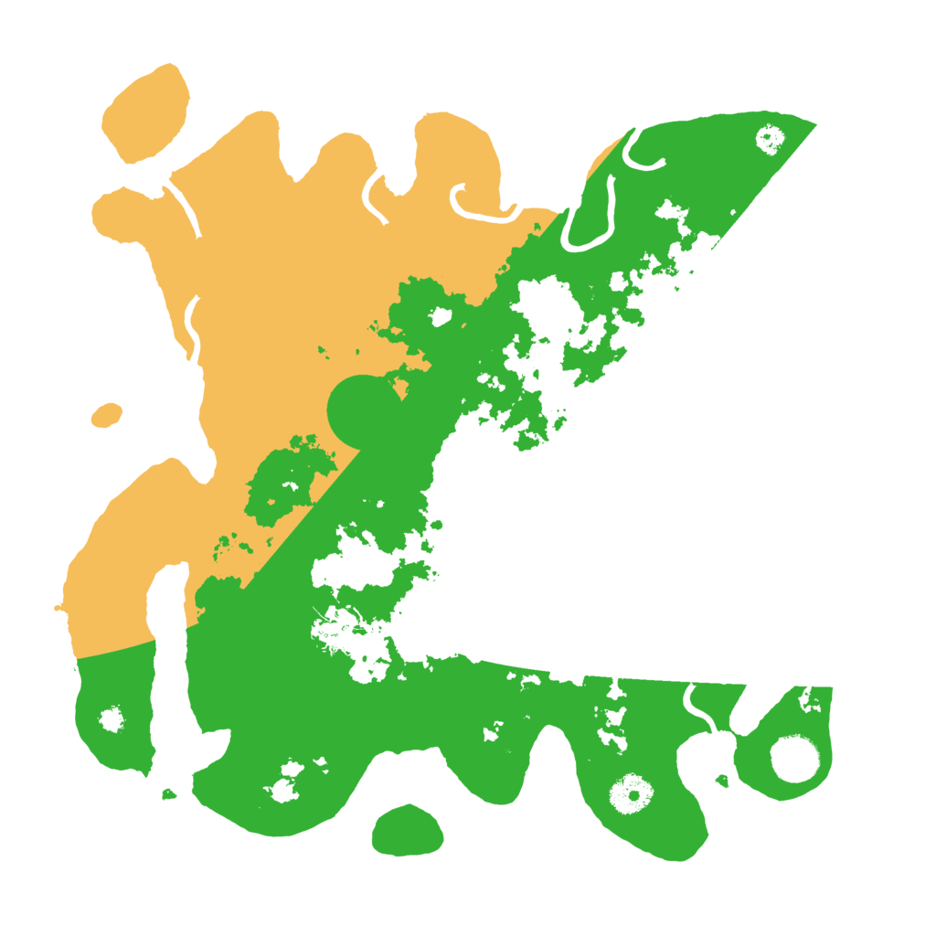 Biome Rust Map: Procedural Map, Size: 3500, Seed: 3388783