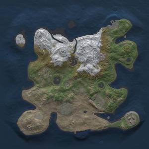 Thumbnail Rust Map: Procedural Map, Size: 2800, Seed: 18, 14 Monuments