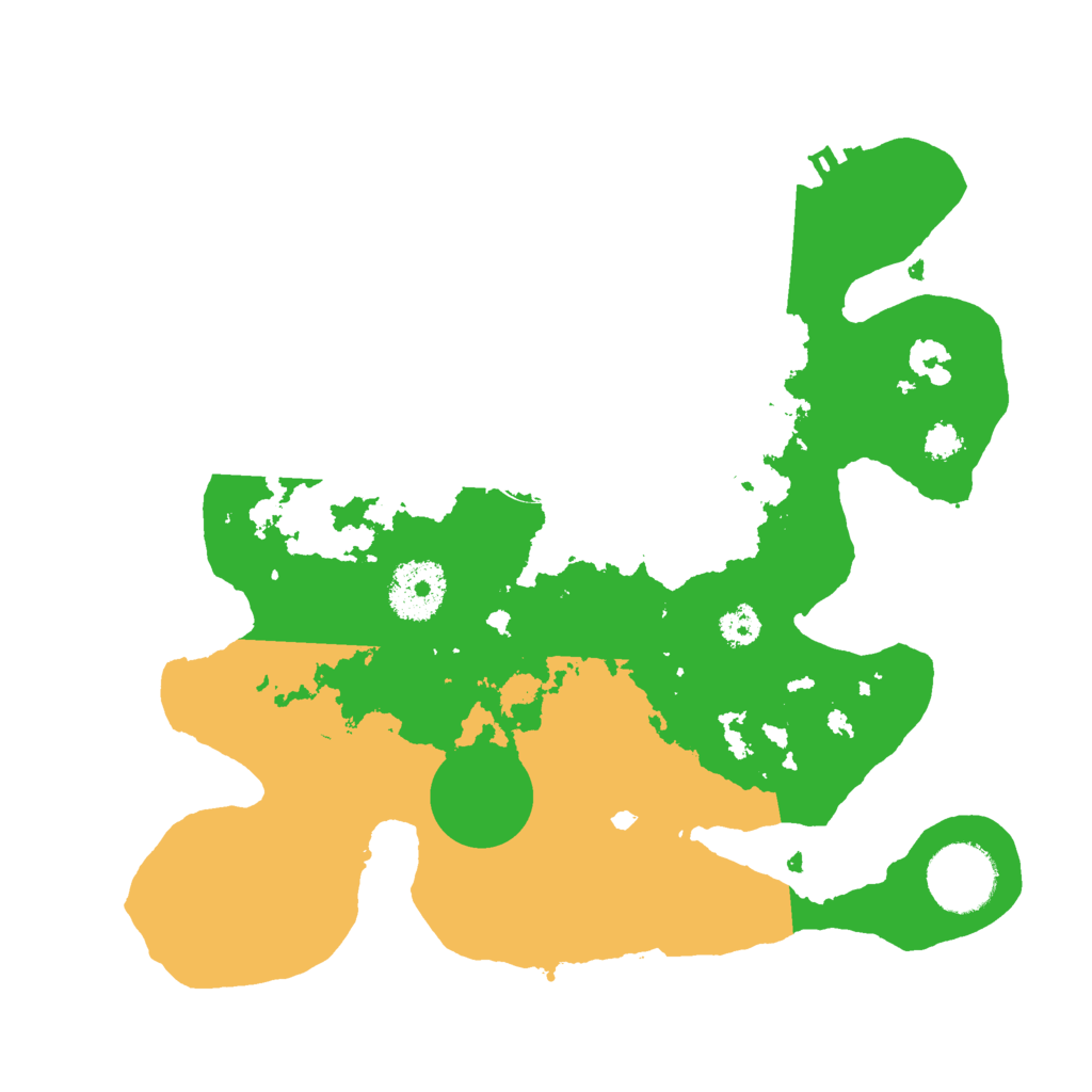 Biome Rust Map: Procedural Map, Size: 2800, Seed: 18