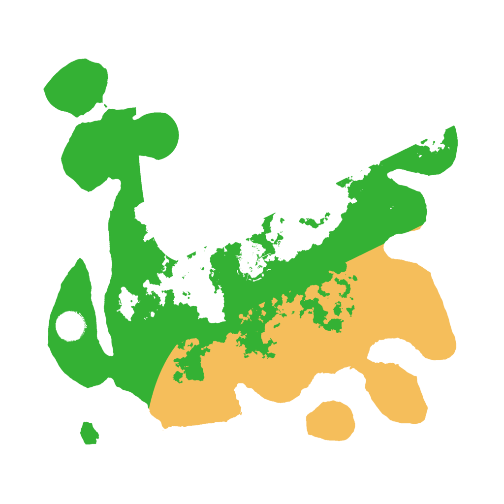 Biome Rust Map: Barren, Size: 3000, Seed: 22450