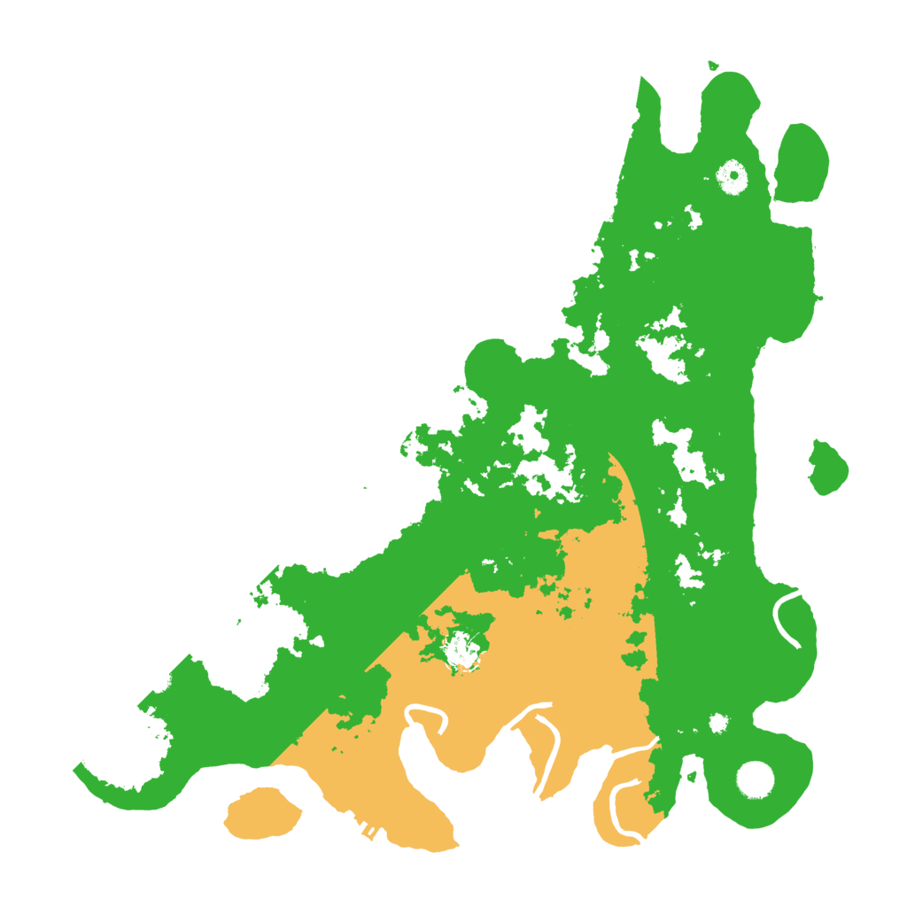 Biome Rust Map: Procedural Map, Size: 4250, Seed: 1182867