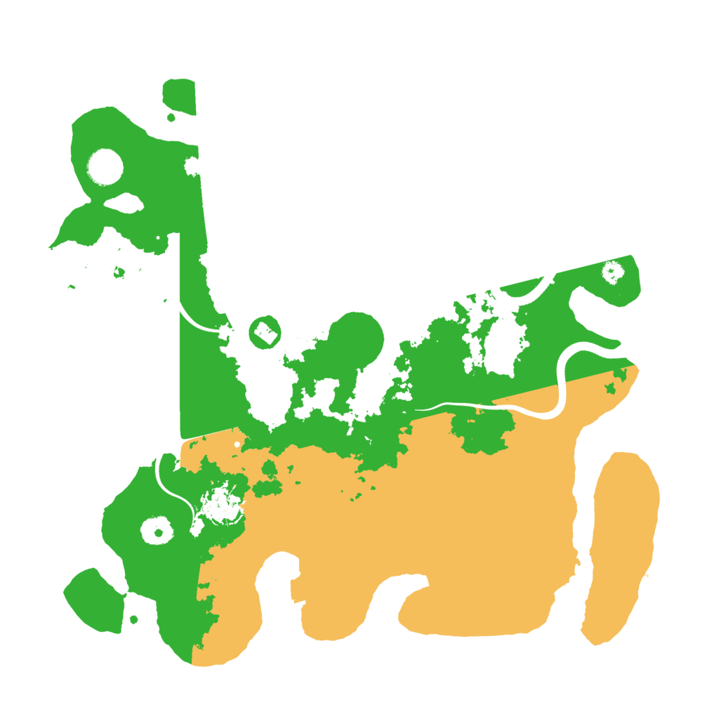 Biome Rust Map: Procedural Map, Size: 3561, Seed: 1