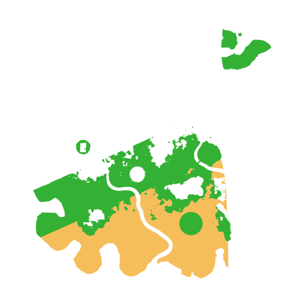 Biome Rust Map: Procedural Map, Size: 3500, Seed: 738083101