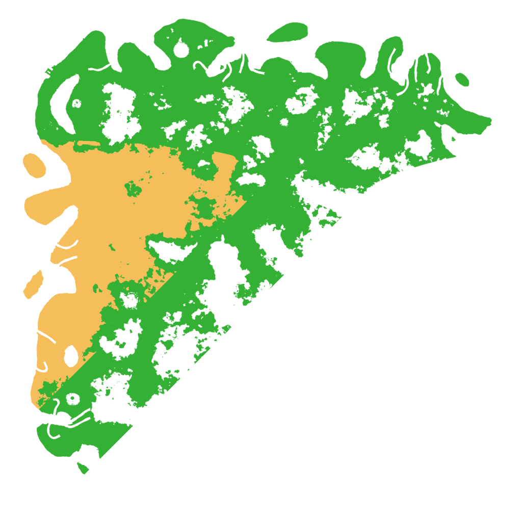 Biome Rust Map: Procedural Map, Size: 6000, Seed: 911249