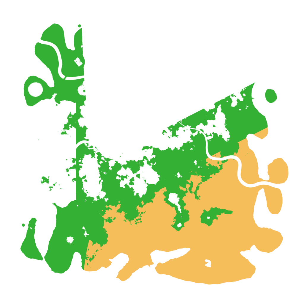 Biome Rust Map: Procedural Map, Size: 4000, Seed: 5299284