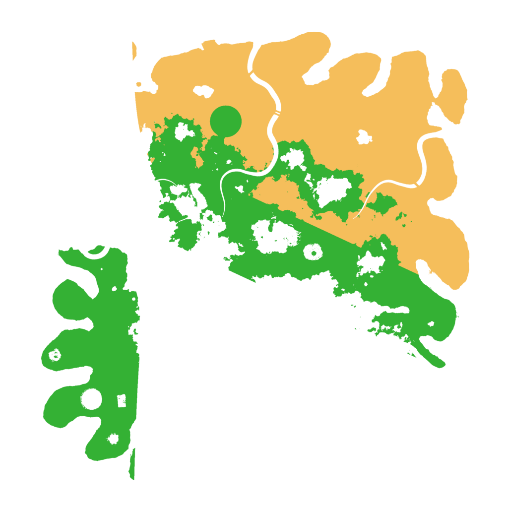 Biome Rust Map: Procedural Map, Size: 4250, Seed: 98465478