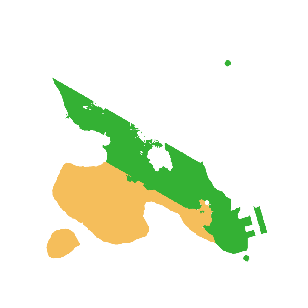 Biome Rust Map: Procedural Map, Size: 2000, Seed: 974936822