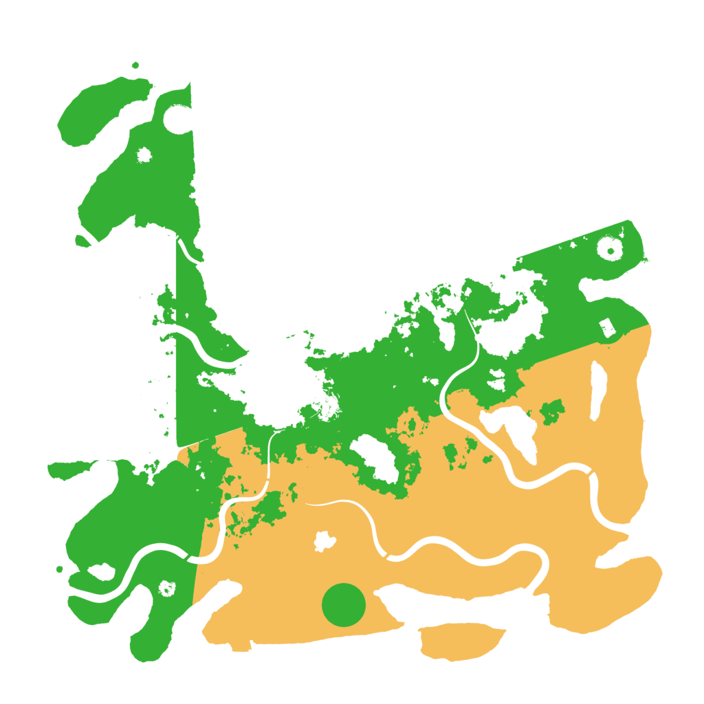 Biome Rust Map: Procedural Map, Size: 4250, Seed: 1587848101
