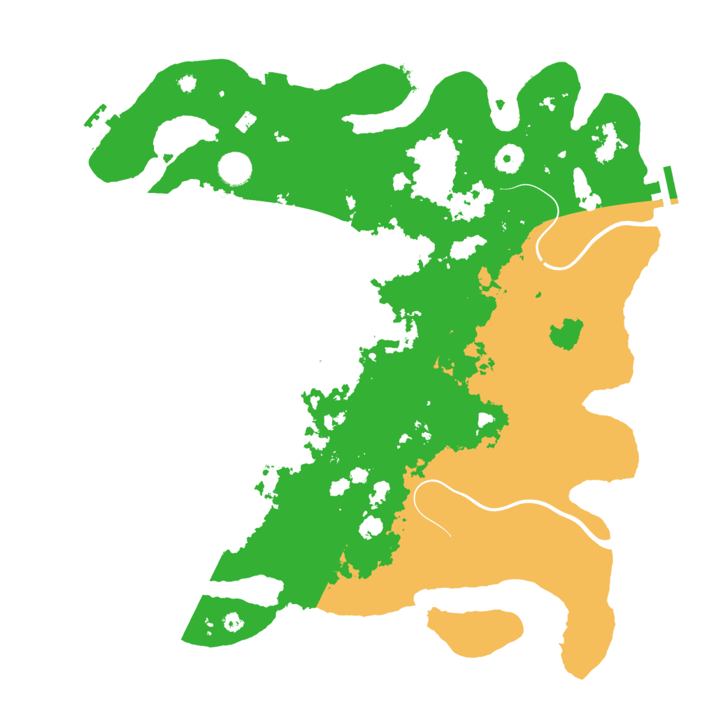 Biome Rust Map: Procedural Map, Size: 3750, Seed: 708653