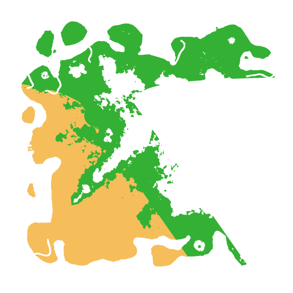 Biome Rust Map: Procedural Map, Size: 4000, Seed: 68697324