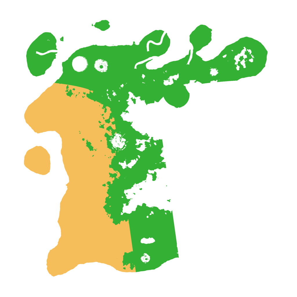 Biome Rust Map: Procedural Map, Size: 3400, Seed: 516135