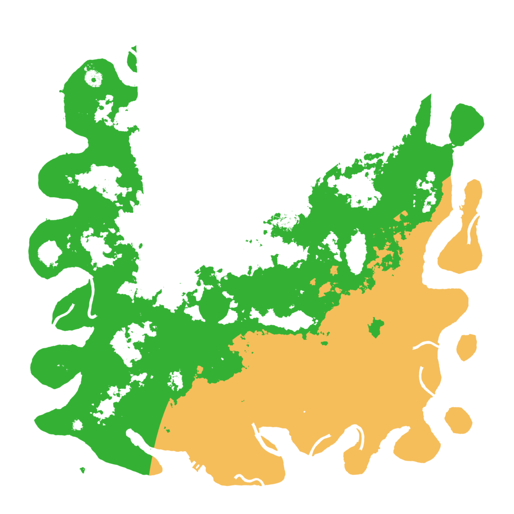 Biome Rust Map: Procedural Map, Size: 4500, Seed: 643721128