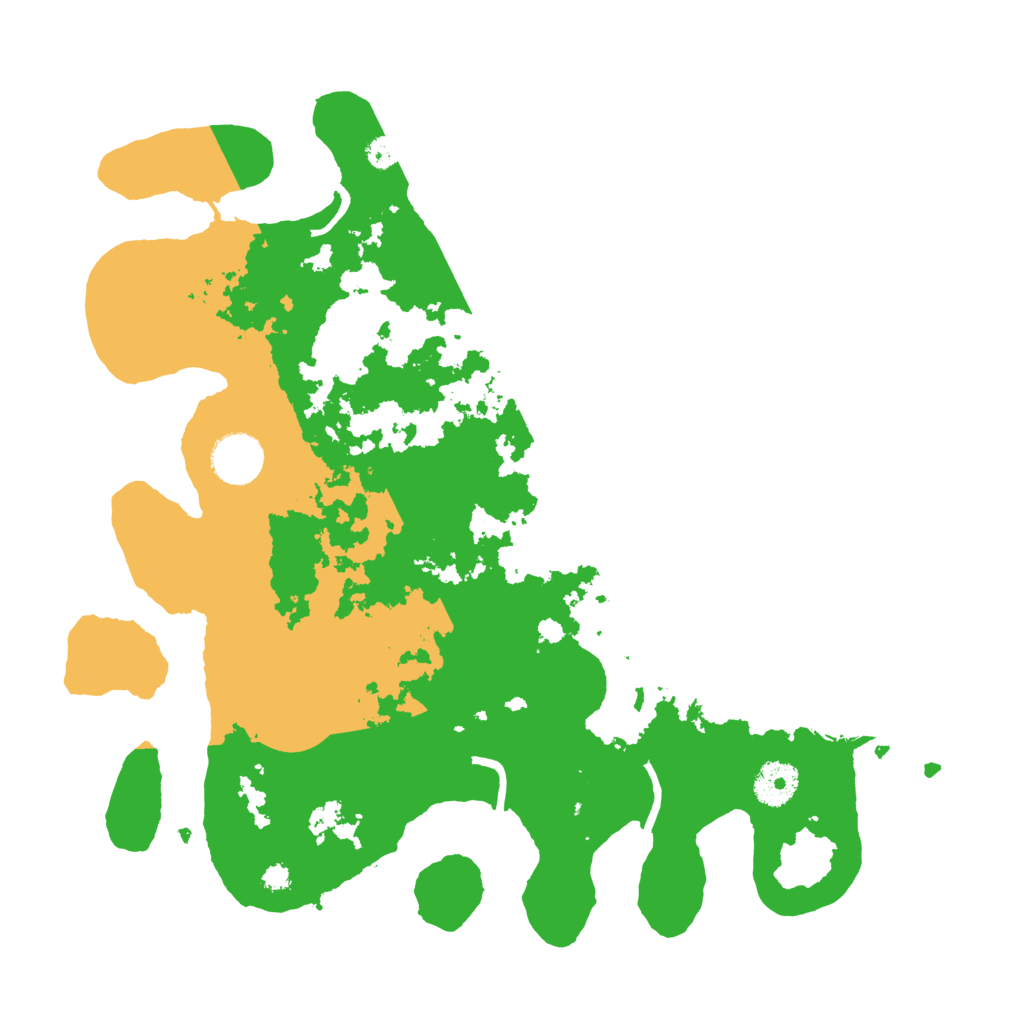 Biome Rust Map: Procedural Map, Size: 3500, Seed: 476368471