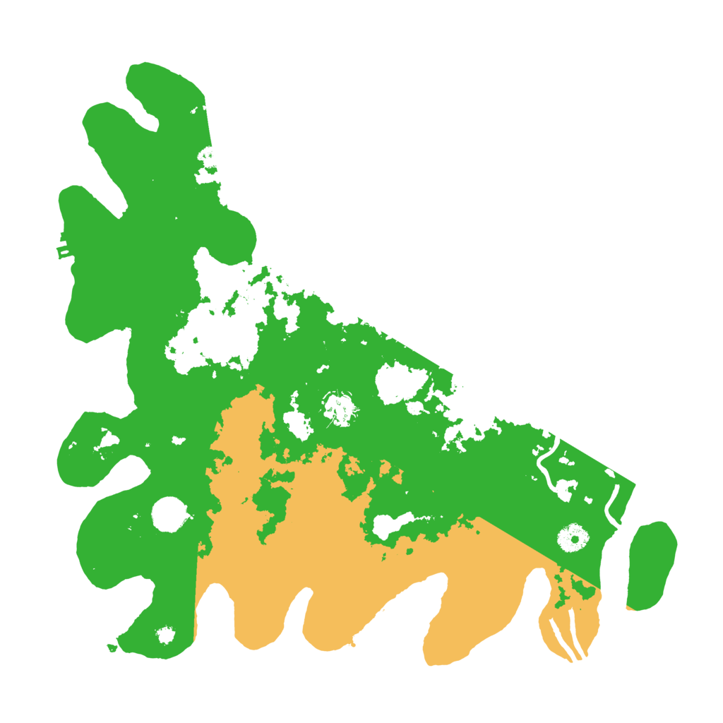 Biome Rust Map: Procedural Map, Size: 3750, Seed: 425546665