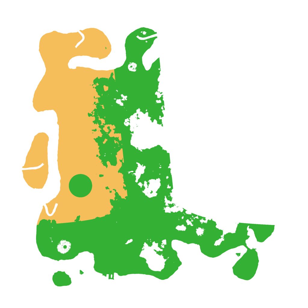 Biome Rust Map: Procedural Map, Size: 3500, Seed: 228018635