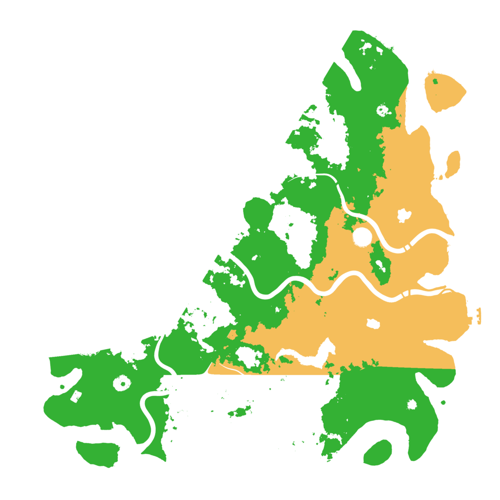 Biome Rust Map: Procedural Map, Size: 4555, Seed: 4770824
