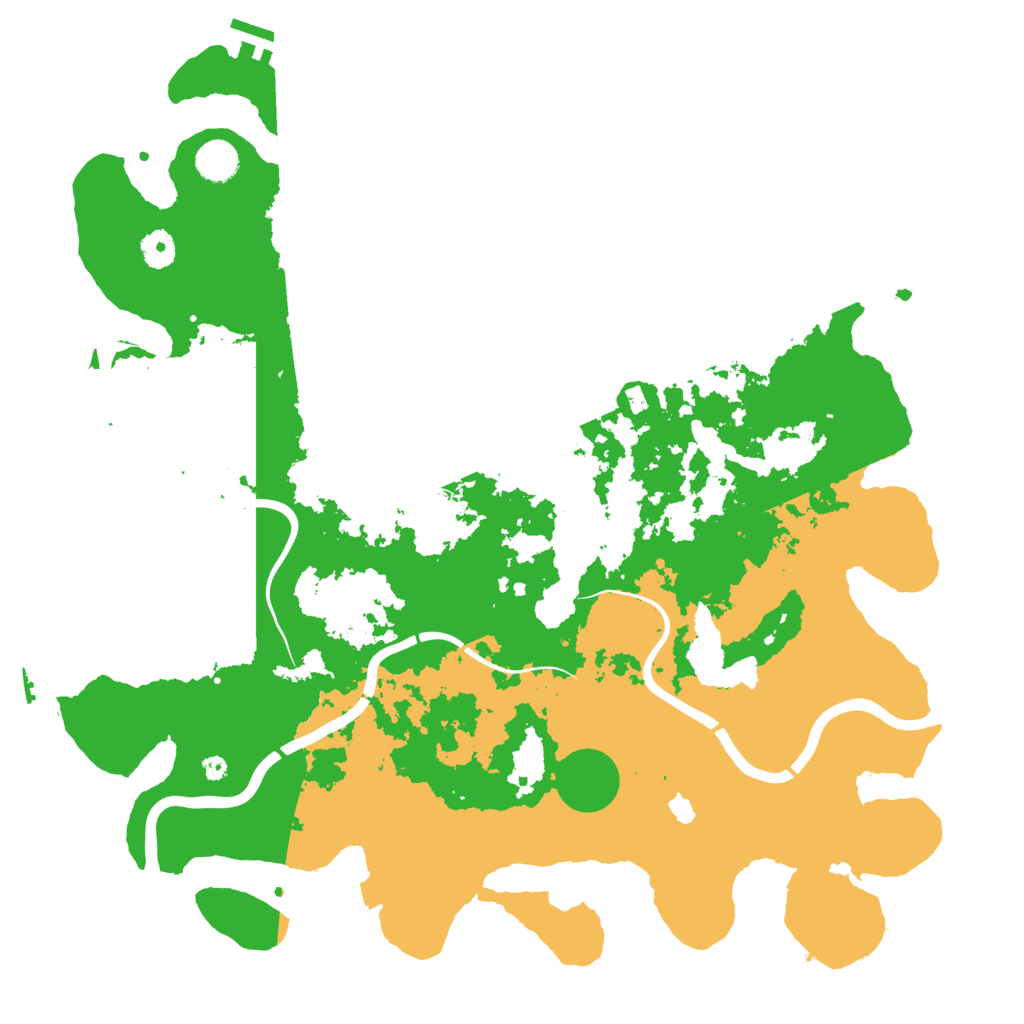 Biome Rust Map: Procedural Map, Size: 4250, Seed: 3055754