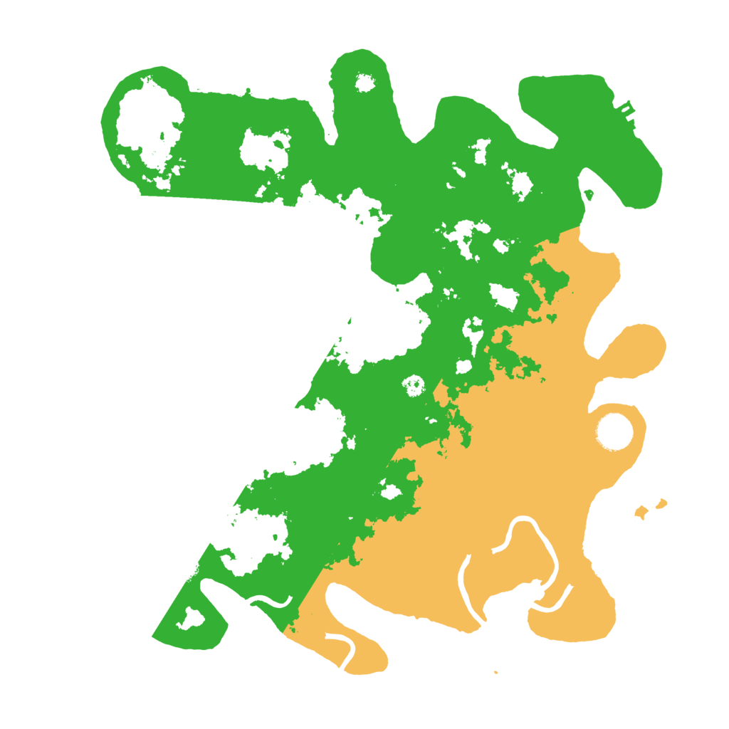 Biome Rust Map: Procedural Map, Size: 3500, Seed: 639720808