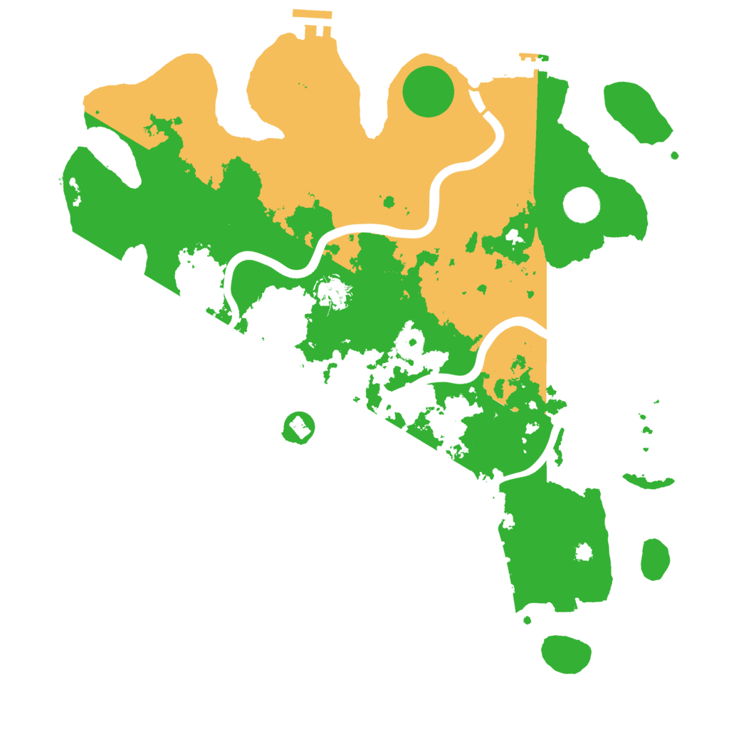 Biome Rust Map: Procedural Map, Size: 3750, Seed: 362910543