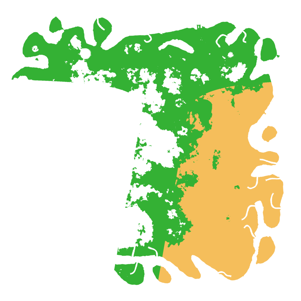 Biome Rust Map: Procedural Map, Size: 5000, Seed: 138012072