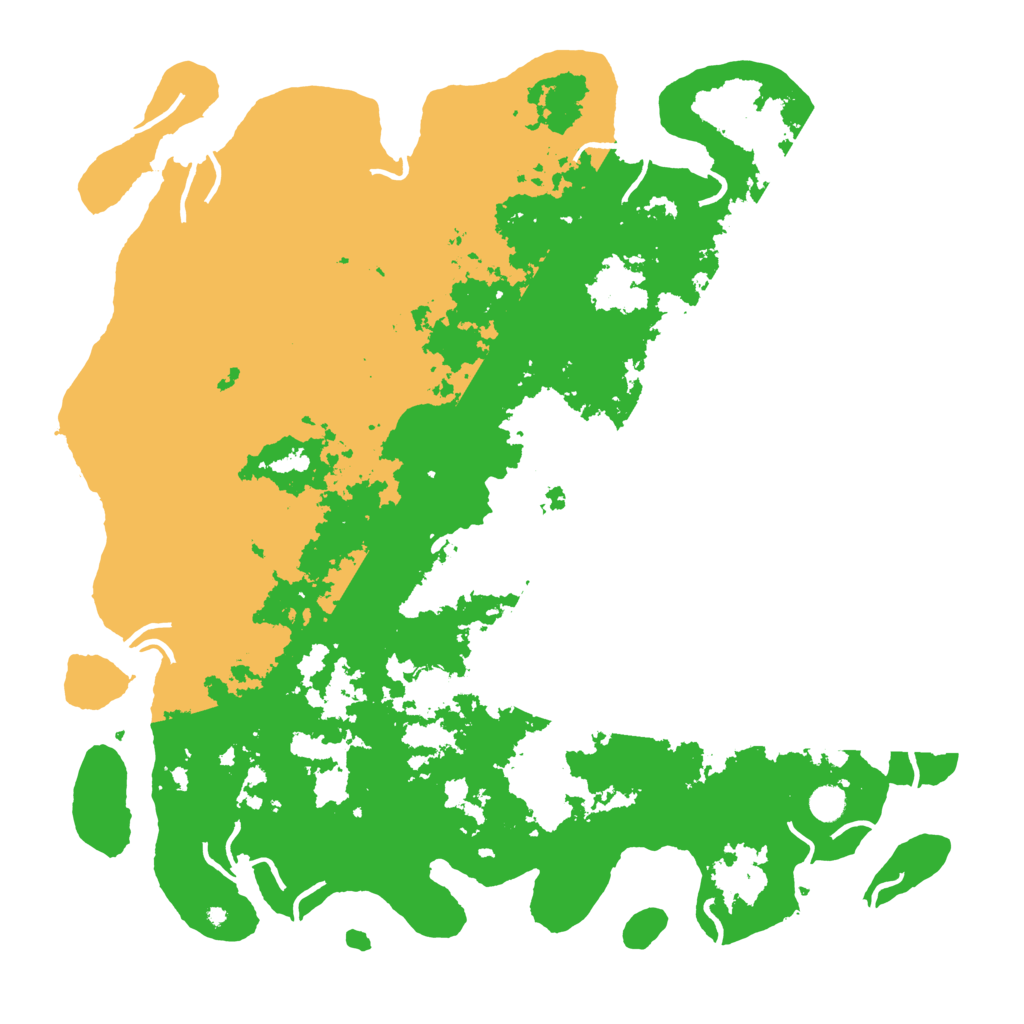 Biome Rust Map: Procedural Map, Size: 5000, Seed: 8942037