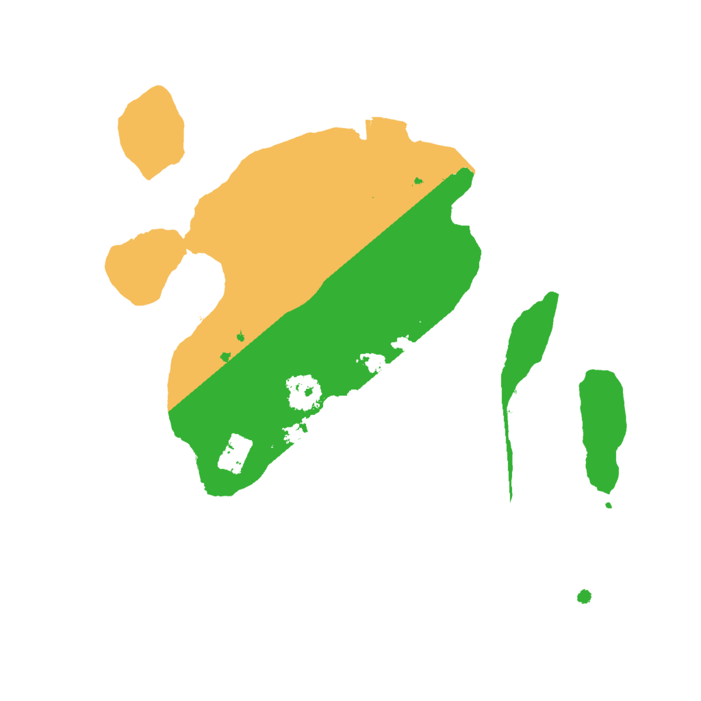 Biome Rust Map: Procedural Map, Size: 2000, Seed: 22042