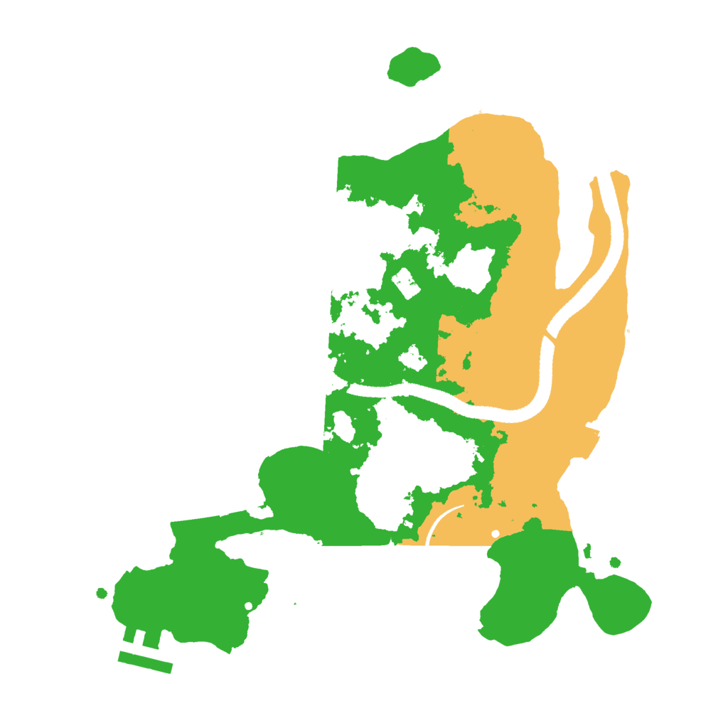 Biome Rust Map: Procedural Map, Size: 2700, Seed: 137458790