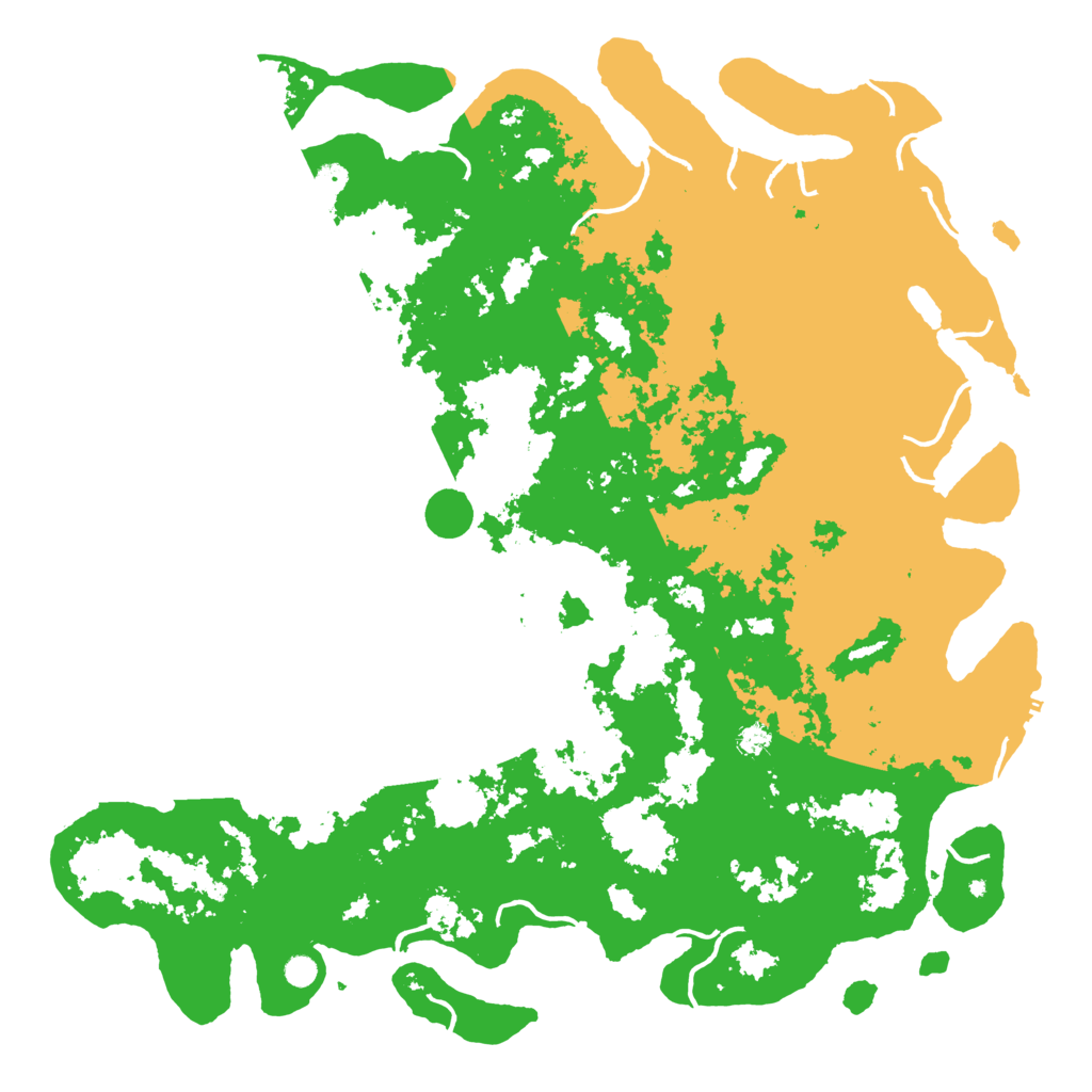 Biome Rust Map: Procedural Map, Size: 6000, Seed: 971760