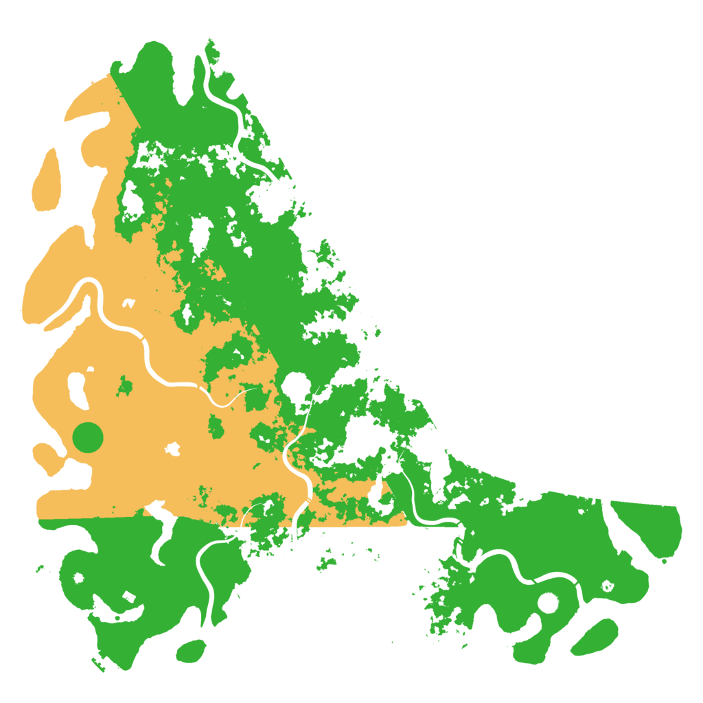 Biome Rust Map: Procedural Map, Size: 6000, Seed: 362830