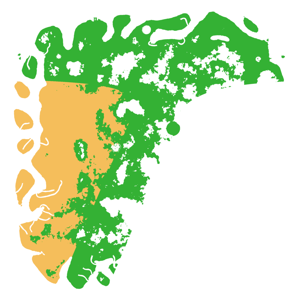 Biome Rust Map: Procedural Map, Size: 6000, Seed: 537858