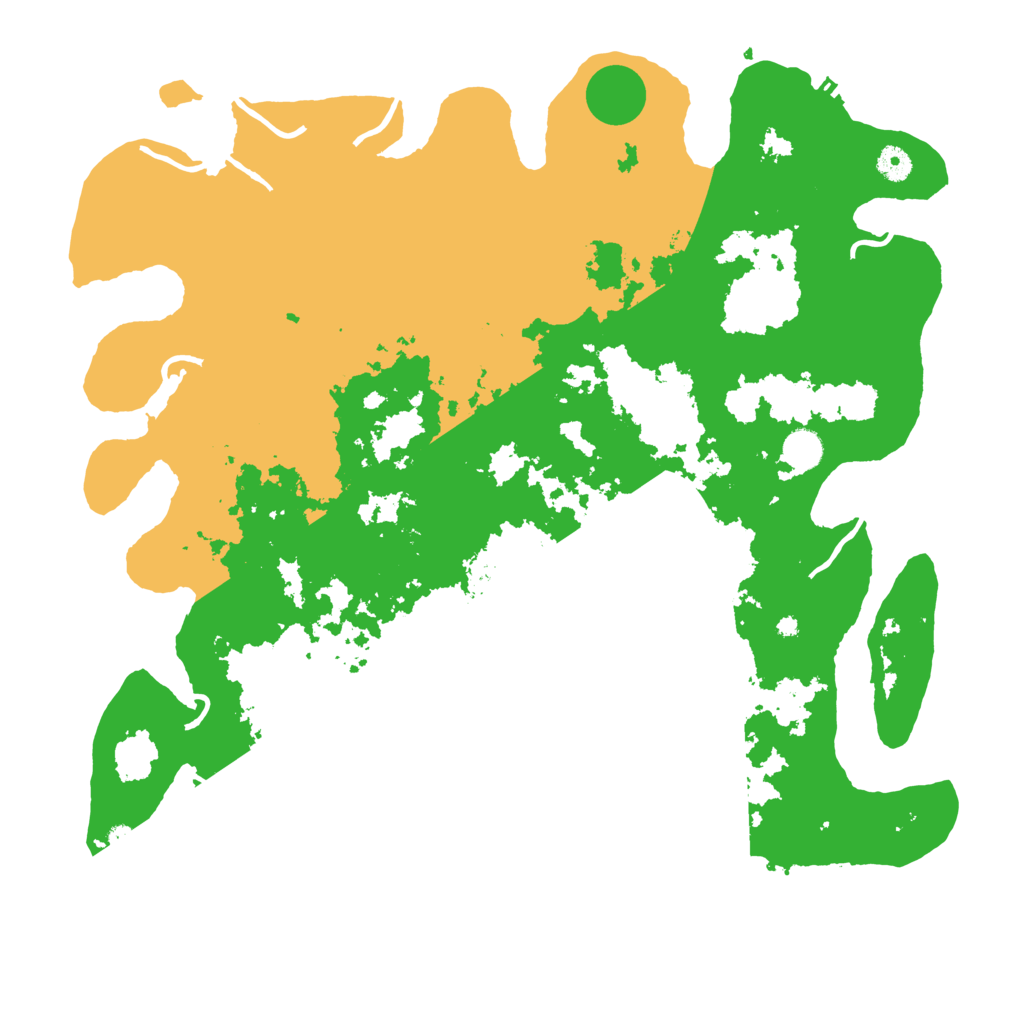 Biome Rust Map: Procedural Map, Size: 4500, Seed: 1892903