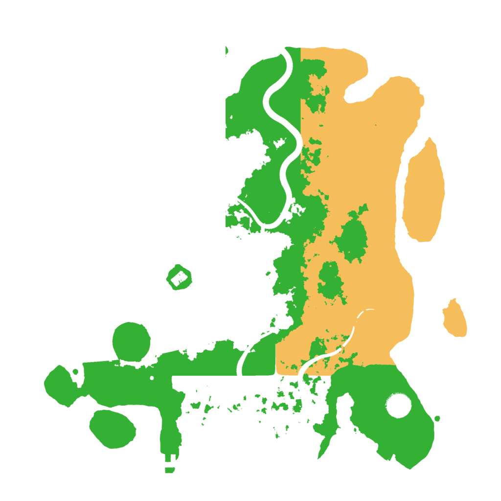 Biome Rust Map: Procedural Map, Size: 3550, Seed: 792002