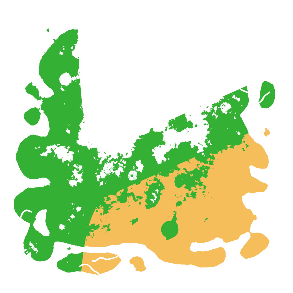 Biome Rust Map: Procedural Map, Size: 4500, Seed: 5294371