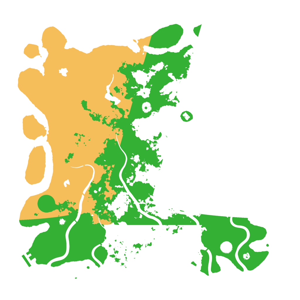 Biome Rust Map: Procedural Map, Size: 4500, Seed: 1773242