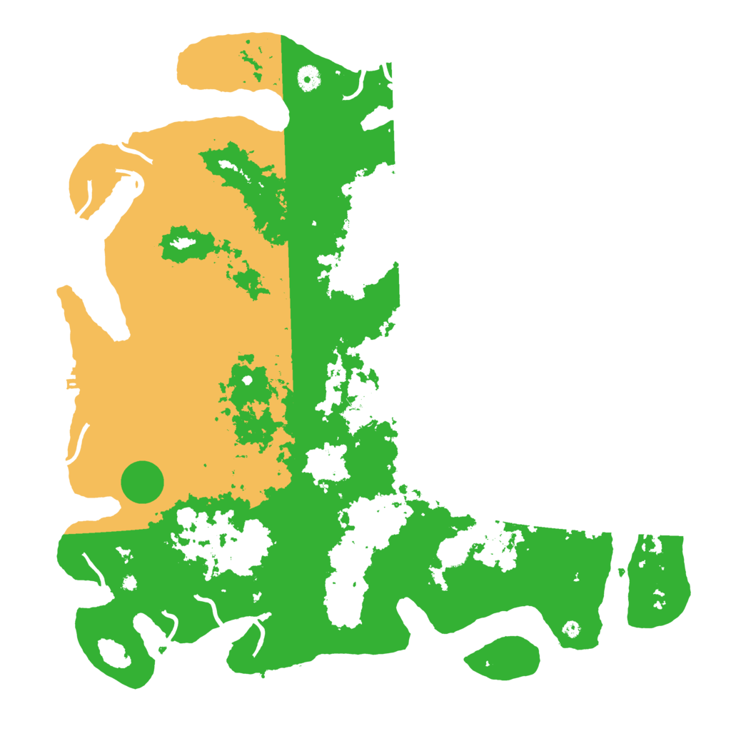 Biome Rust Map: Procedural Map, Size: 4500, Seed: 6335923
