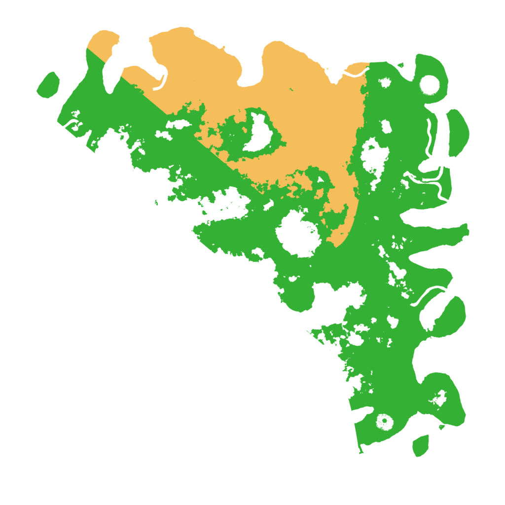 Biome Rust Map: Procedural Map, Size: 4500, Seed: 1187671
