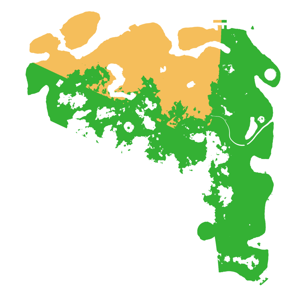 Biome Rust Map: Procedural Map, Size: 4500, Seed: 5527060